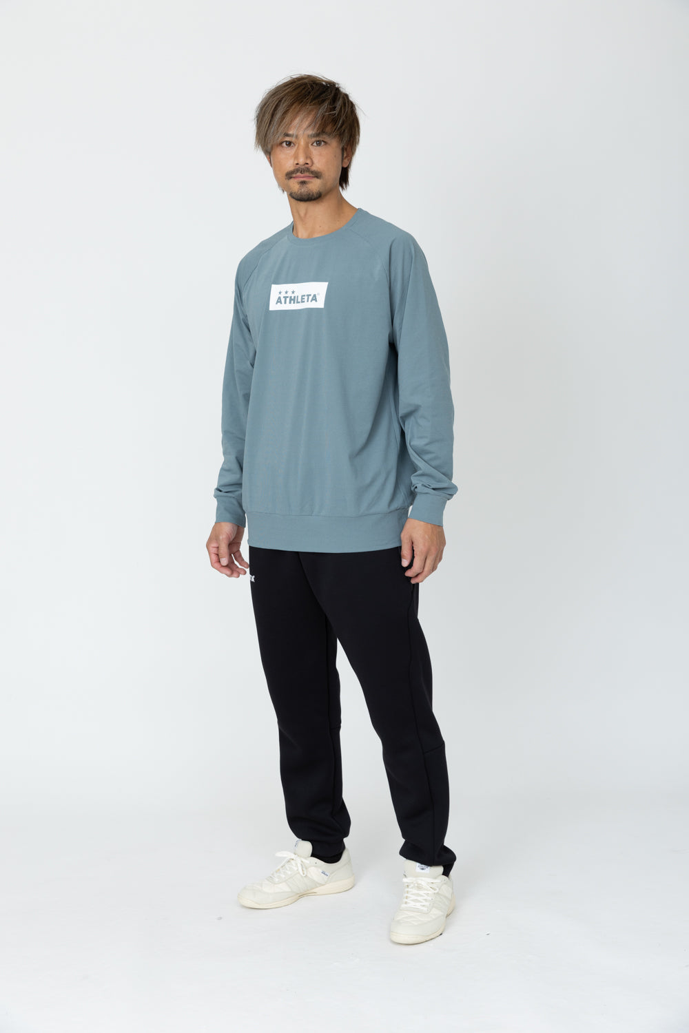 BOXロゴクルーシャツ 26f