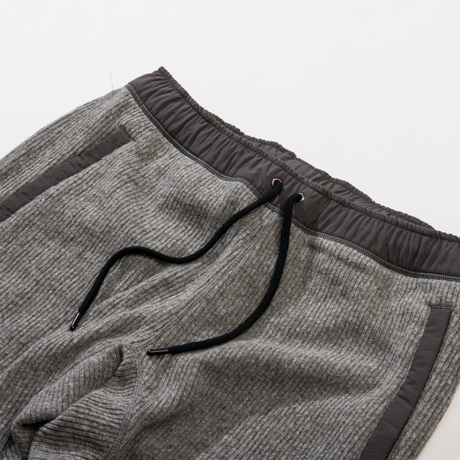 BBR WOOL PIQUE EASY PANTS