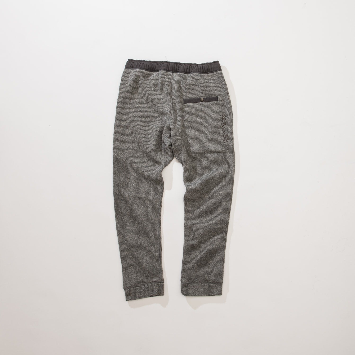 BBR WOOL PIQUE EASY PANTS