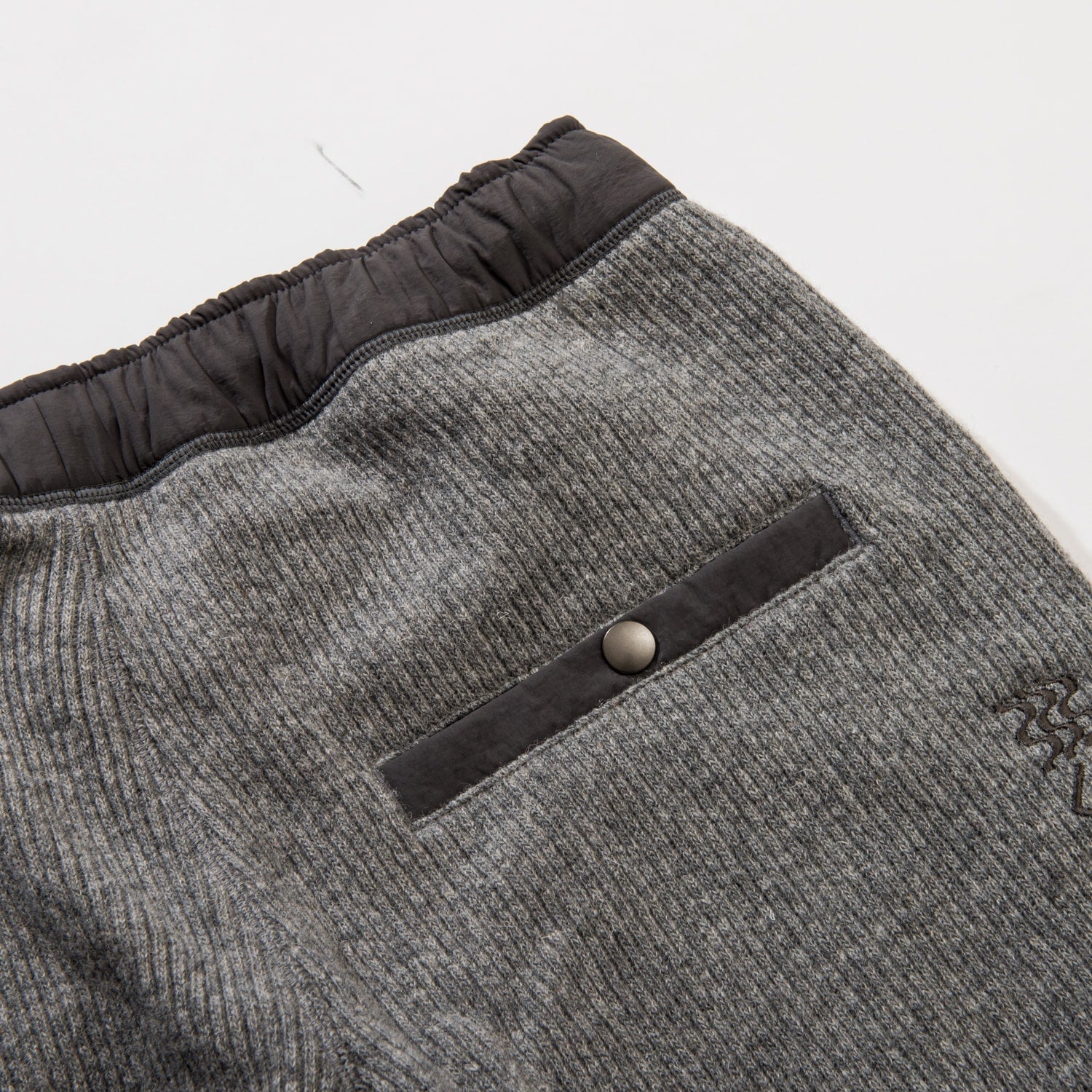 BBR WOOL PIQUE EASY PANTS