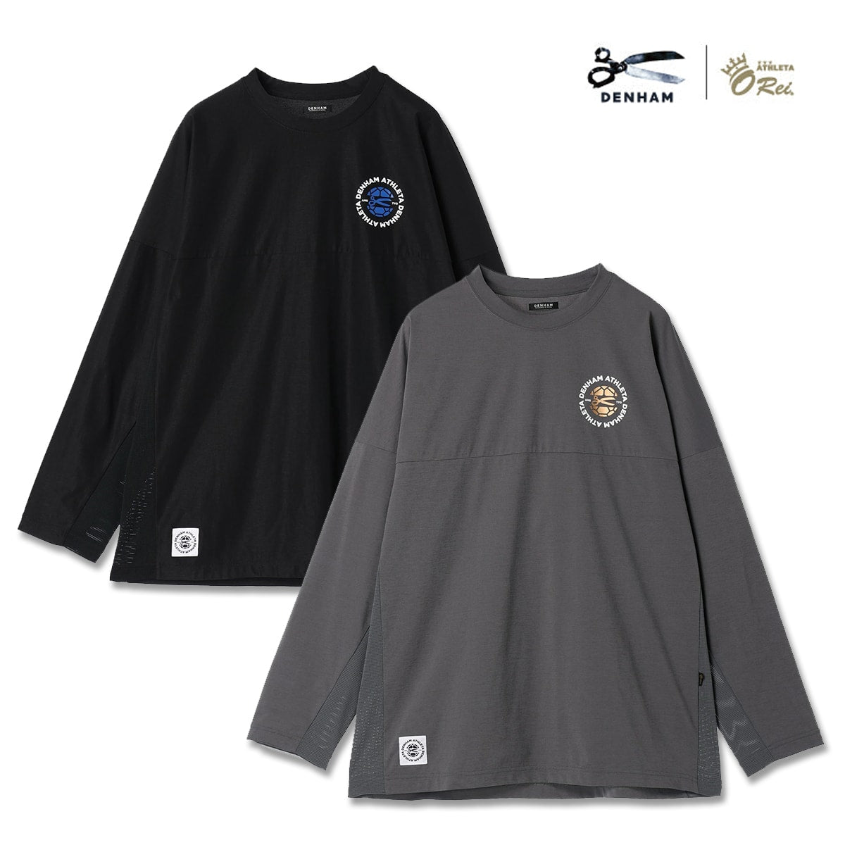 DENHAM X ATHLETA LS TEE V4