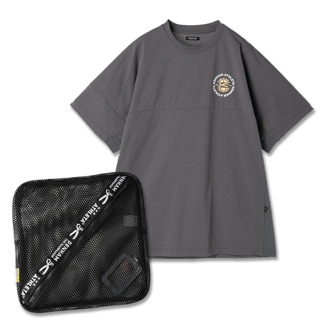 DENHAM X ATHLETA TEE V4 + MESH BAG