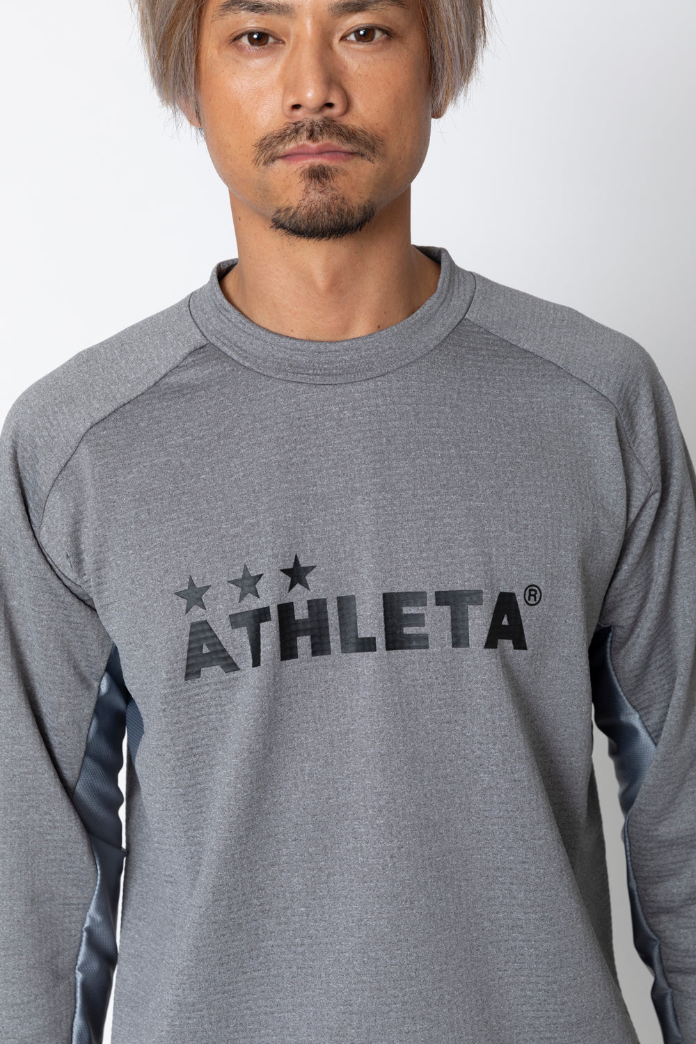 Jr グリッド起毛TRシャツ25f