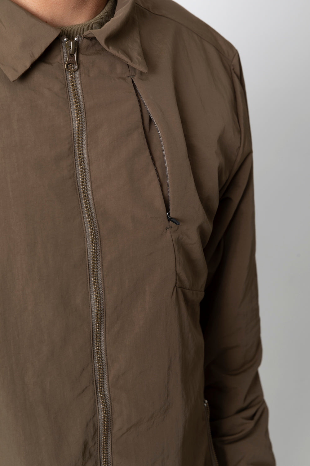 ZIPコーチジャケット