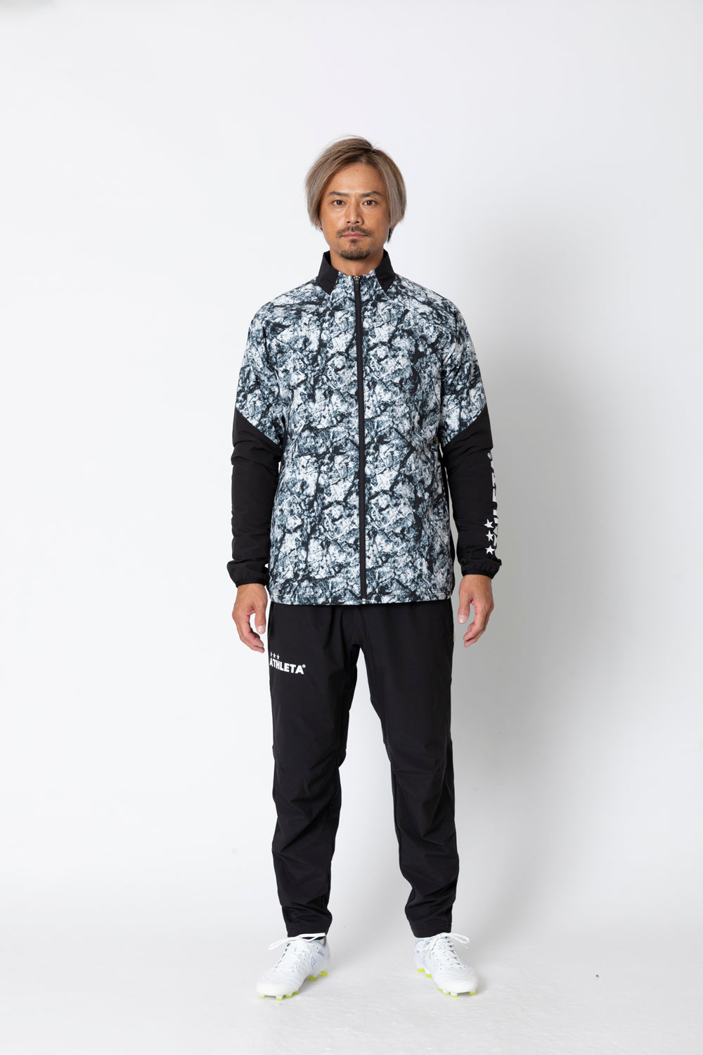 GILET グラフィックプリント ジャケット Engineered Garments for Pilgrim Surf+Supply『Mismatched Flight