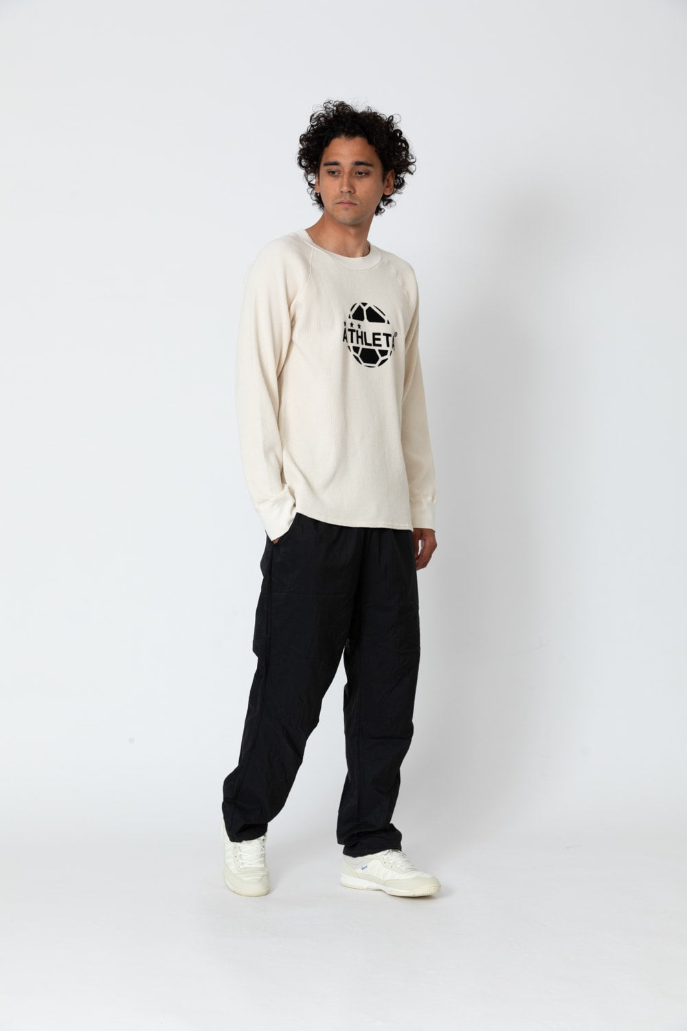 WAFFLE L/S T  ワッフルロングスリーブT