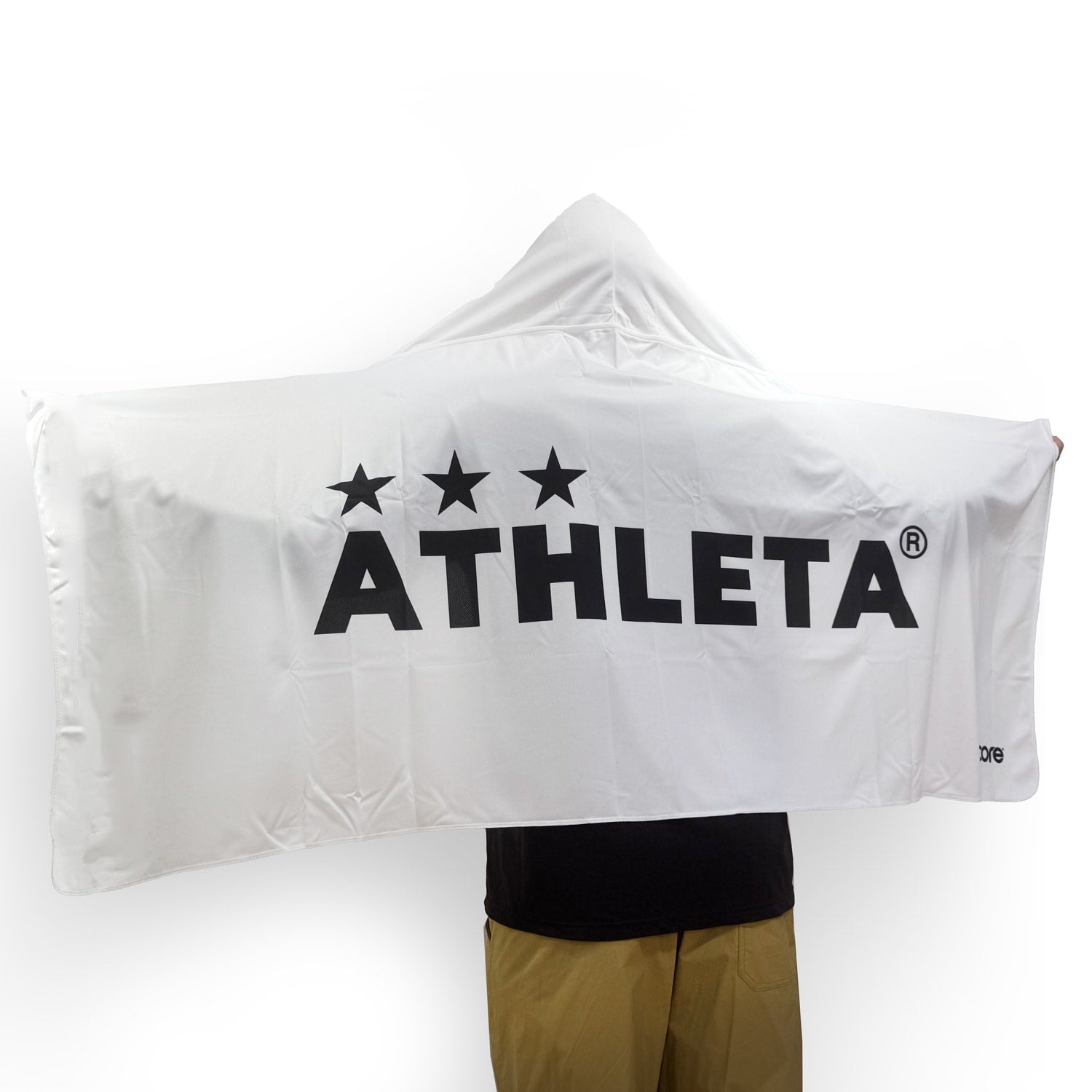 ATHLETA 冷感ポンチョ　限定　完売品　ホワイト NEW coolcore冷感ポンチョ