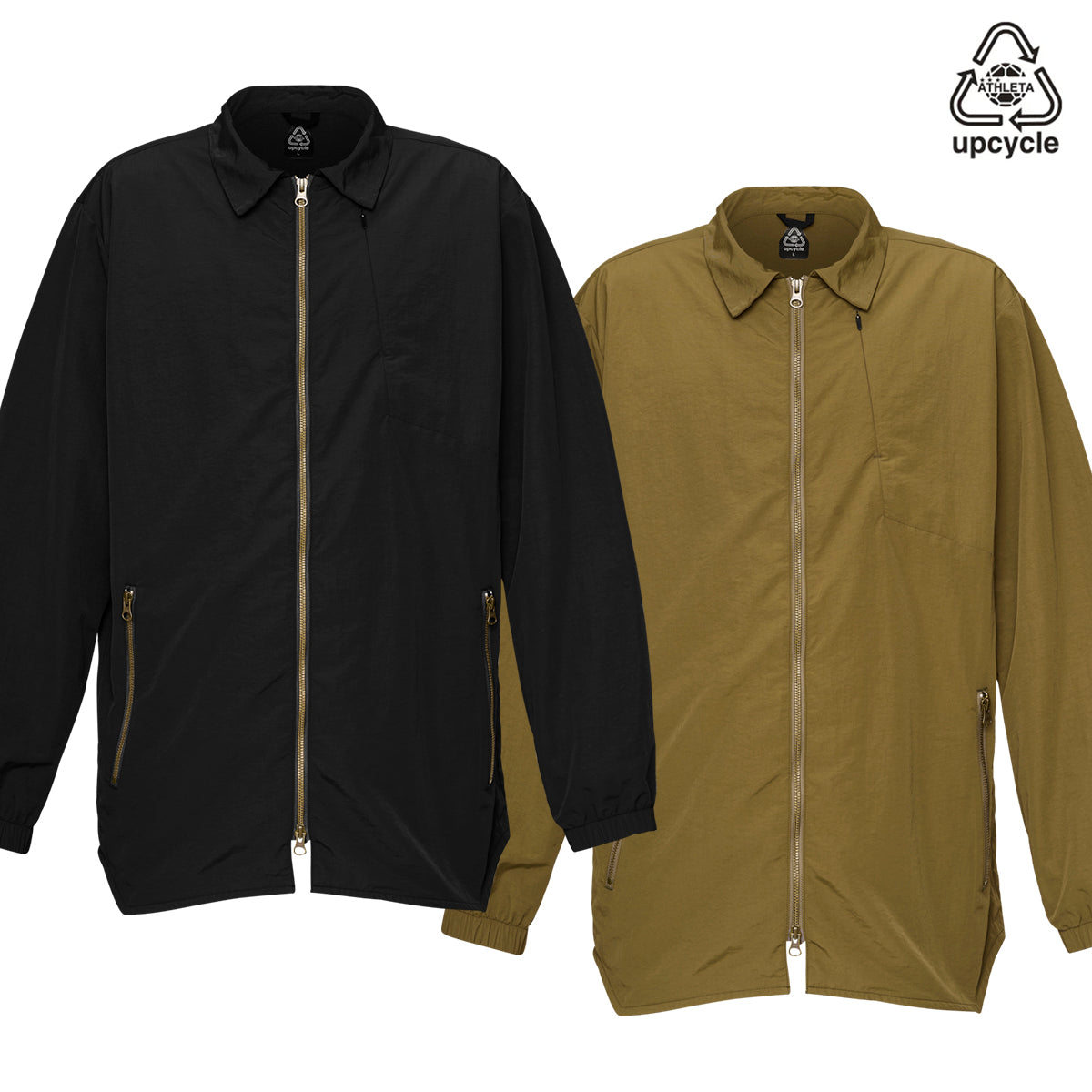 ZIPコーチジャケット